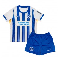 Echipament fotbal Brighton Tricou Acasa 2024-25 pentru copii maneca scurta (+ Pantaloni scurti)